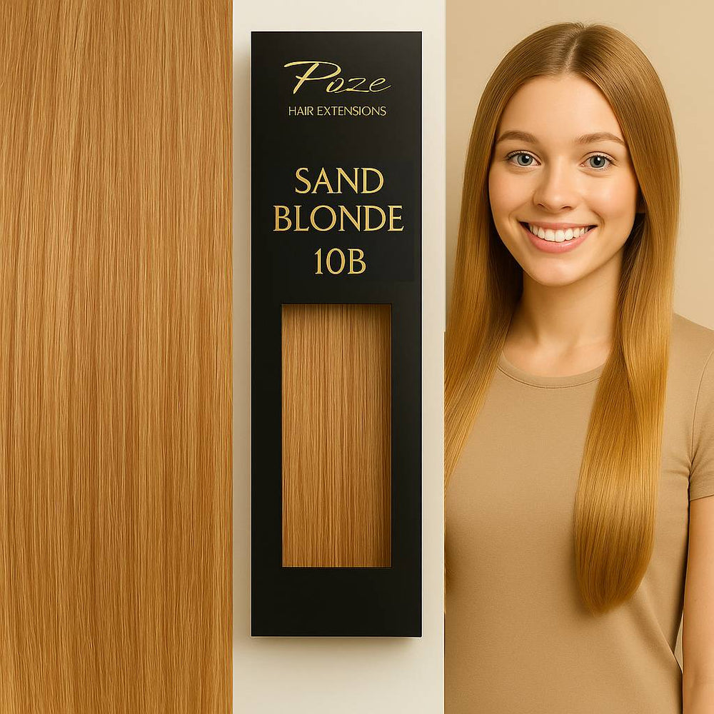 Micro Ring Extensions Standard - 10B Sand Blonde