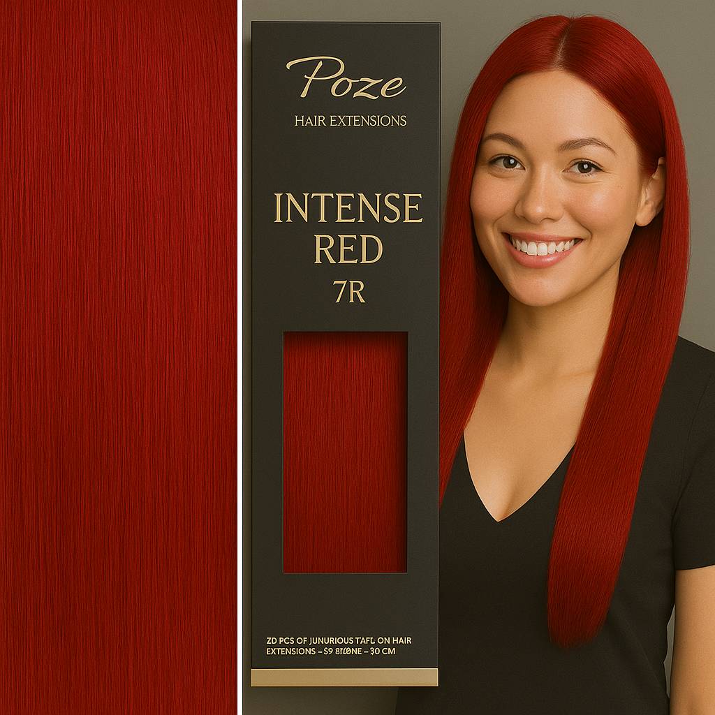 Micro Ring Extensions Standard - 7R Intense Red
