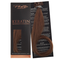 Poze Standard Keratin Extensions Light Copper Brown 7BK - 50cm