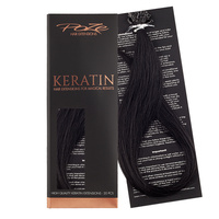 Poze Standard Keratin Extensions Midnight Black 1N - 50cm