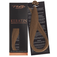 Poze Standard Keratin Extensions Light Brown 8B - 40cm