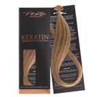 Poze Standard Keratin Extensions Brown Ashblonde Mix 10B/8B - 50cm