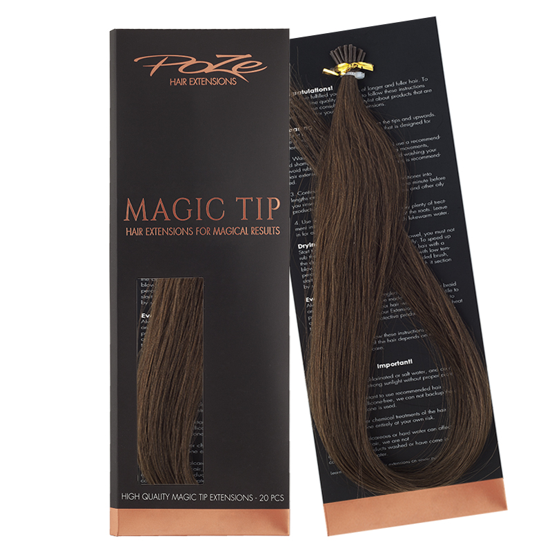 Poze Standard Magic Tip Extensions Lovely Brown 6B - 50cm