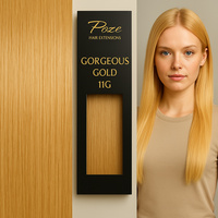 Poze Standard Keratin Extensions 11G Gorgeous Blonde - 40cm - 17g