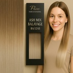 Poze Premium Tape On Extensions - 50g Ash Mix Balayage 8A/12AS - 50cm